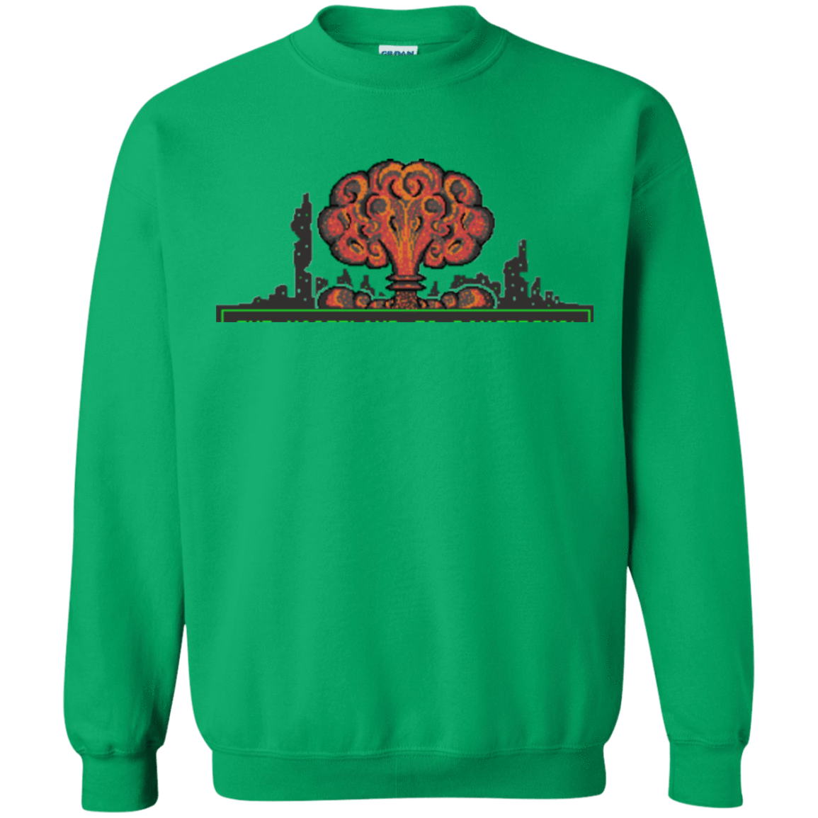 Sweatshirts Irish Green / Small The Wasteland is Dangerous Crewneck Sweatshirt