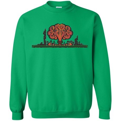 Sweatshirts Irish Green / Small The Wasteland is Dangerous Crewneck Sweatshirt