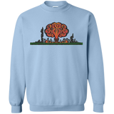 Sweatshirts Light Blue / Small The Wasteland is Dangerous Crewneck Sweatshirt