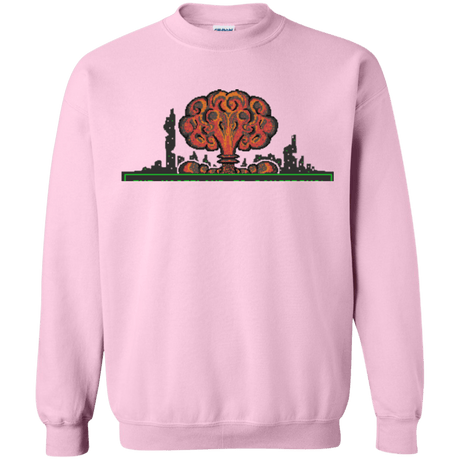 Sweatshirts Light Pink / Small The Wasteland is Dangerous Crewneck Sweatshirt