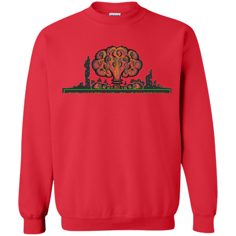 Sweatshirts Red / Small The Wasteland is Dangerous Crewneck Sweatshirt