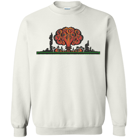 Sweatshirts White / Small The Wasteland is Dangerous Crewneck Sweatshirt