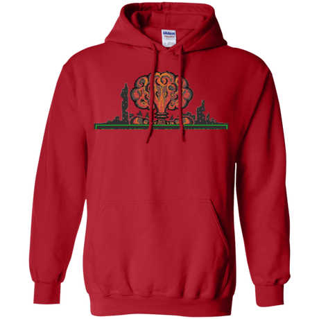 Sweatshirts Red / Small The Wasteland is Dangerous Pullover Hoodie