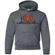 Sweatshirts Dark Heather / YS The Wasteland is Dangerous Youth Hoodie