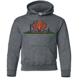 Sweatshirts Dark Heather / YS The Wasteland is Dangerous Youth Hoodie