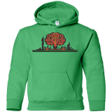 Sweatshirts Irish Green / YS The Wasteland is Dangerous Youth Hoodie
