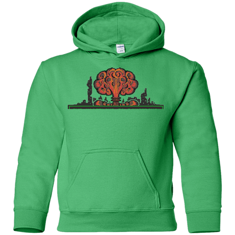 Sweatshirts Irish Green / YS The Wasteland is Dangerous Youth Hoodie