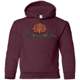 Sweatshirts Maroon / YS The Wasteland is Dangerous Youth Hoodie