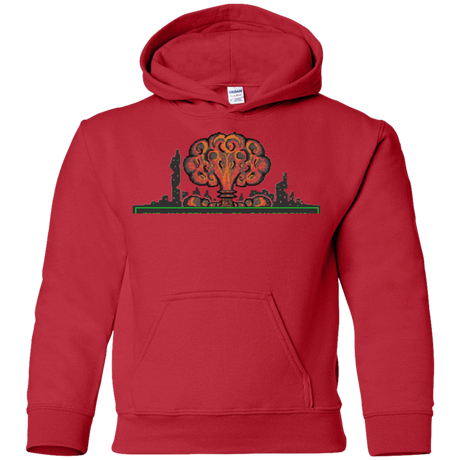 Sweatshirts Red / YS The Wasteland is Dangerous Youth Hoodie