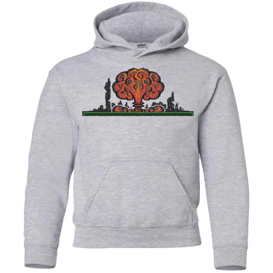 Sweatshirts Sport Grey / YS The Wasteland is Dangerous Youth Hoodie