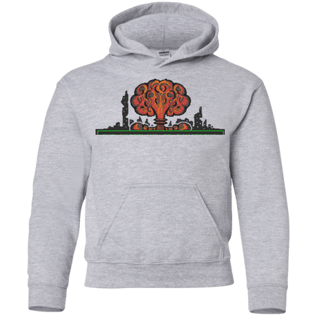 Sweatshirts Sport Grey / YS The Wasteland is Dangerous Youth Hoodie