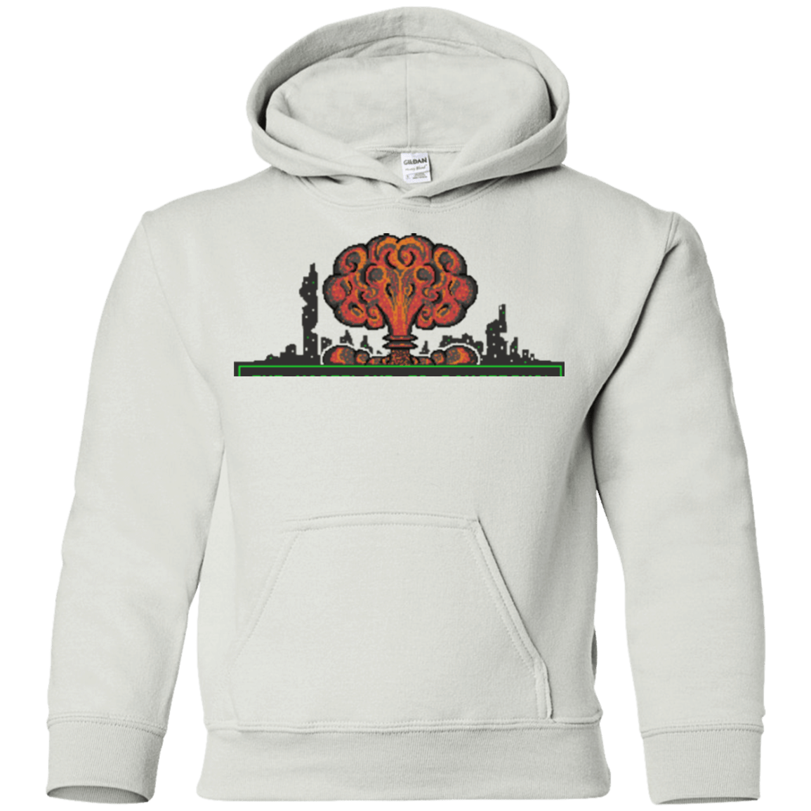Sweatshirts White / YS The Wasteland is Dangerous Youth Hoodie
