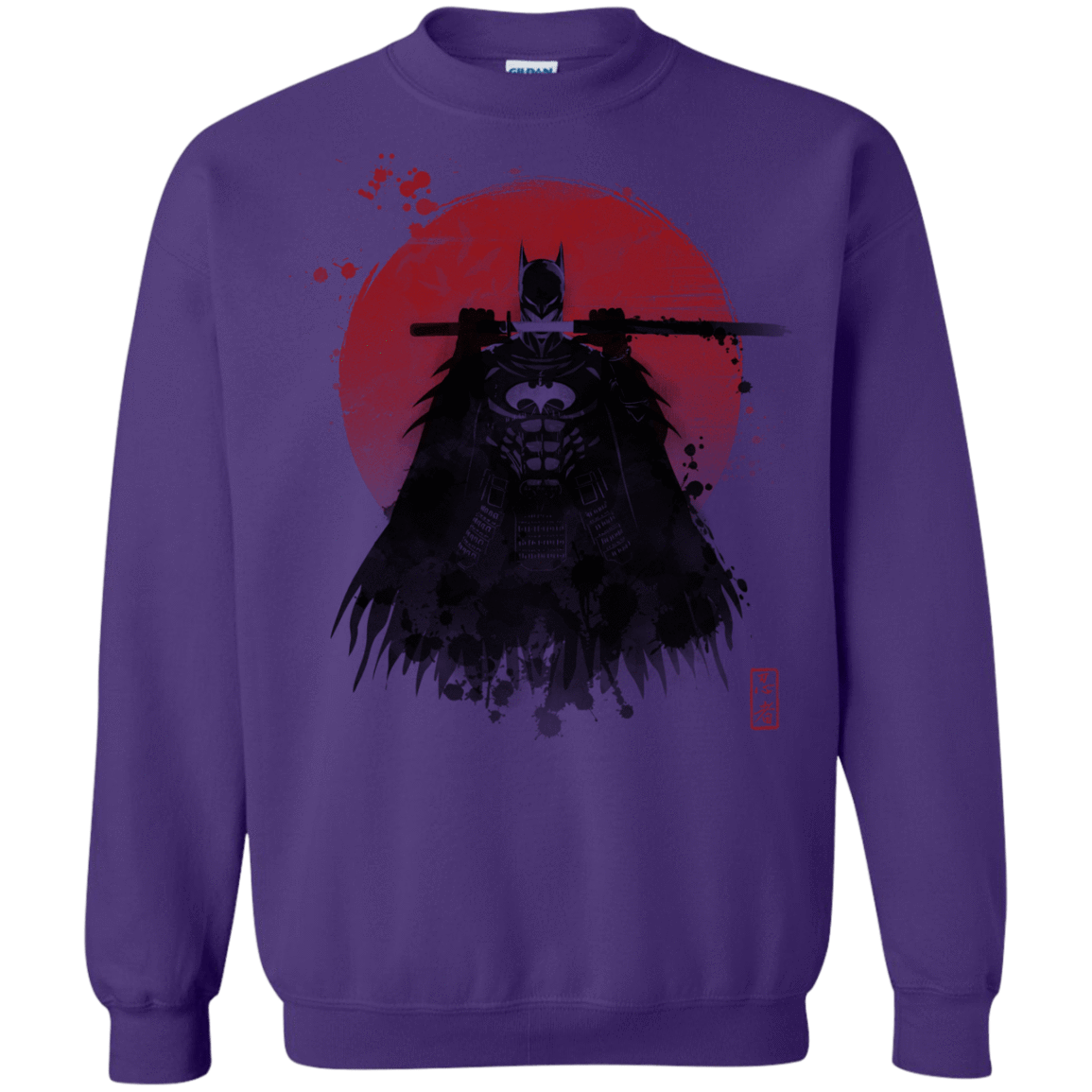 Sweatshirts Purple / S The Way of the Bat Crewneck Sweatshirt