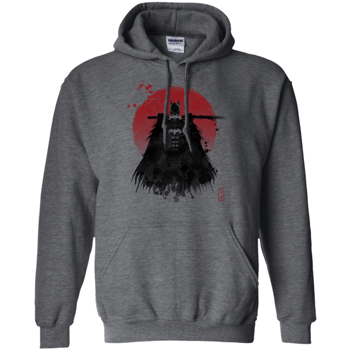 Sweatshirts Dark Heather / S The Way of the Bat Pullover Hoodie