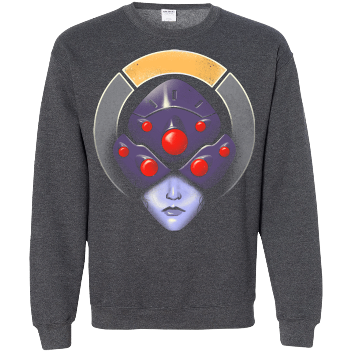 Sweatshirts Dark Heather / Small The Widow Assassin Crewneck Sweatshirt