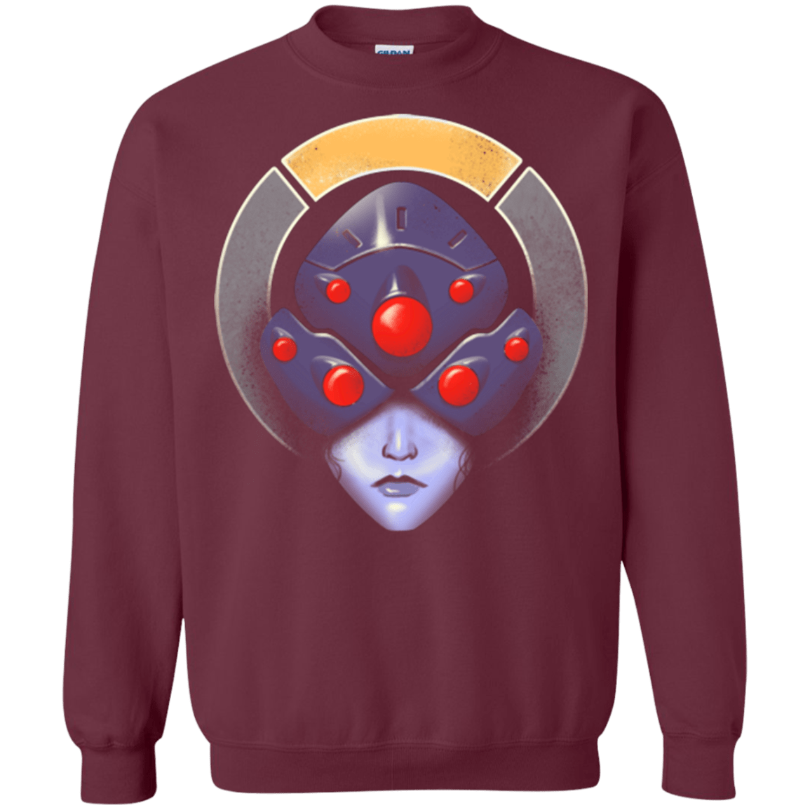 Sweatshirts Maroon / Small The Widow Assassin Crewneck Sweatshirt