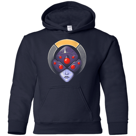 Sweatshirts Navy / YS The Widow Assassin Youth Hoodie