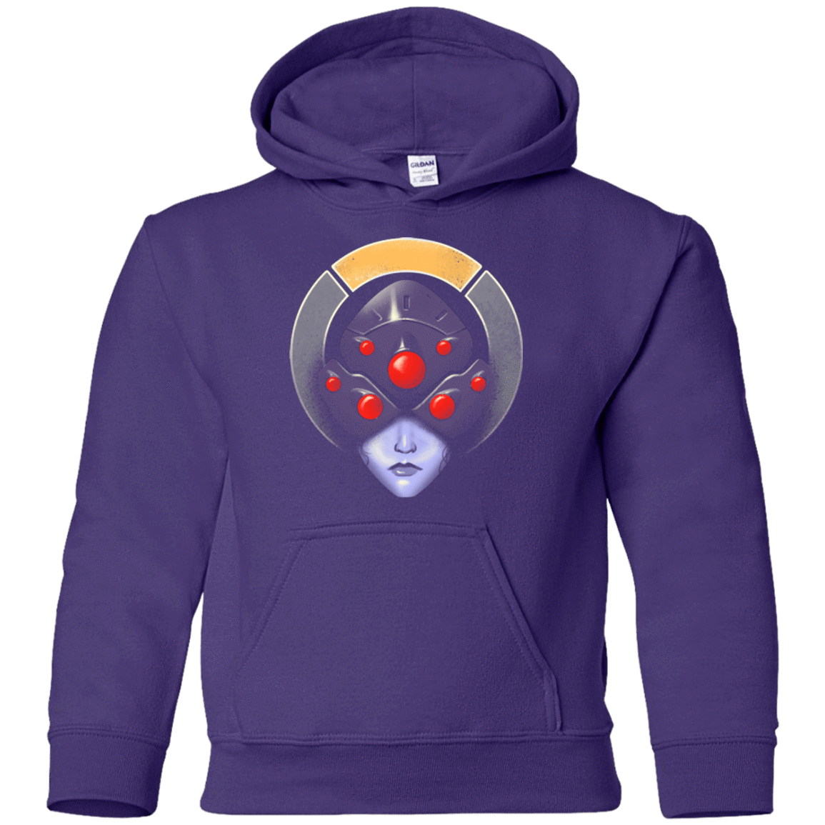 Sweatshirts Purple / YS The Widow Assassin Youth Hoodie