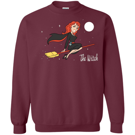 Sweatshirts Maroon / Small The Witch Crewneck Sweatshirt