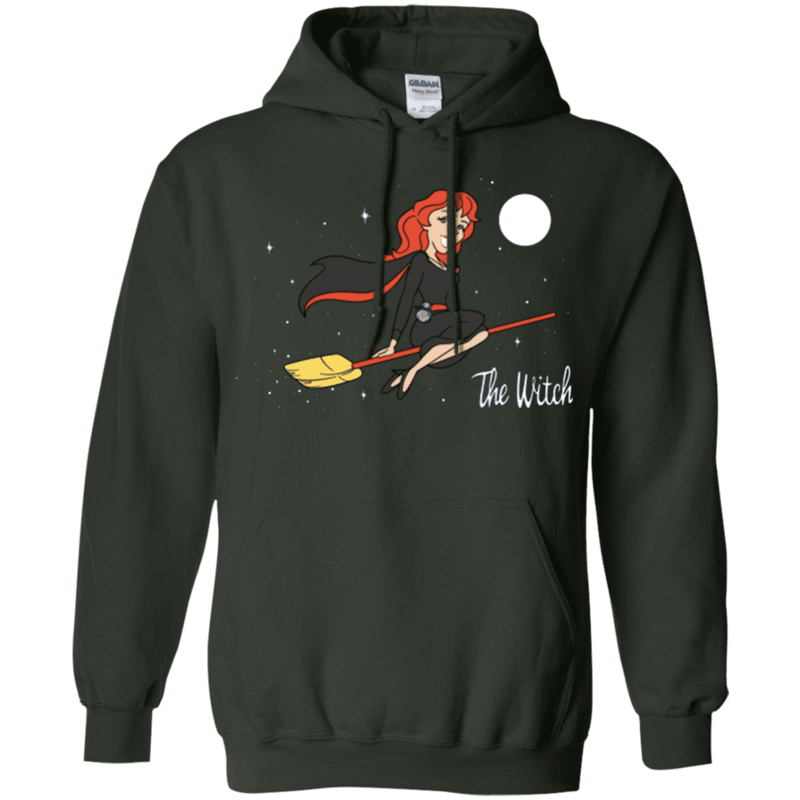 Sweatshirts Forest Green / Small The Witch Pullover Hoodie