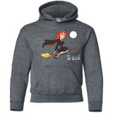 Sweatshirts Dark Heather / YS The Witch Youth Hoodie