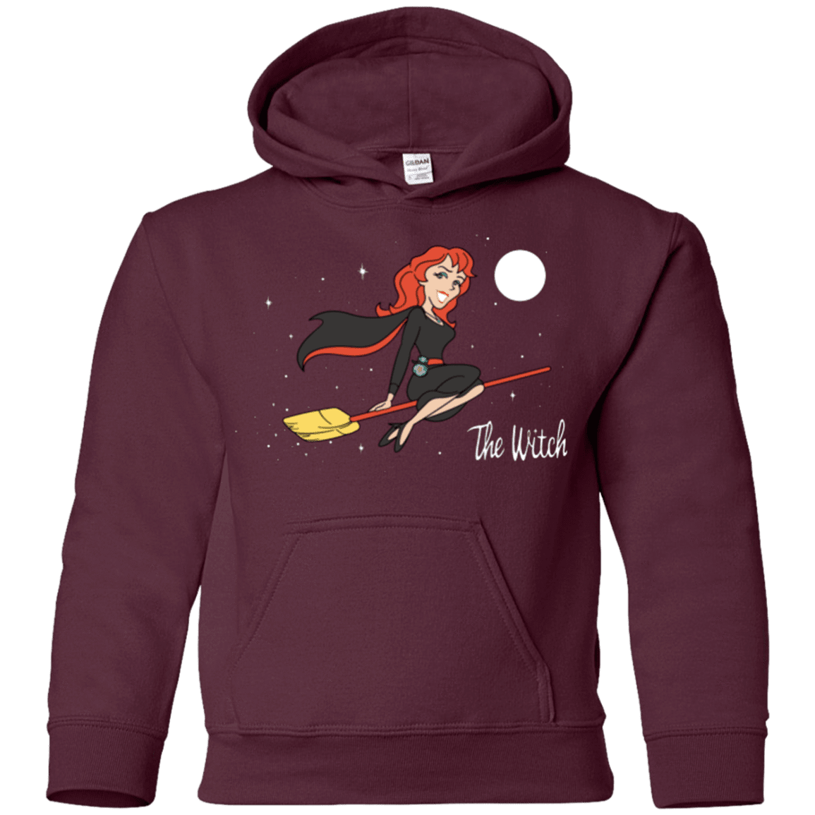 Sweatshirts Maroon / YS The Witch Youth Hoodie