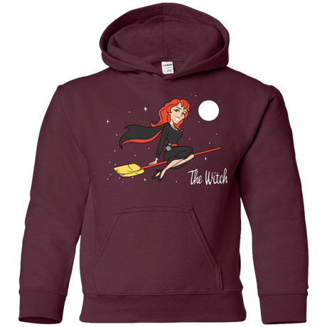 Sweatshirts Maroon / YS The Witch Youth Hoodie