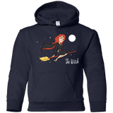 Sweatshirts Navy / YS The Witch Youth Hoodie