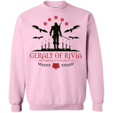 Sweatshirts Light Pink / Small The Witcher 3 Wild Hunt Crewneck Sweatshirt