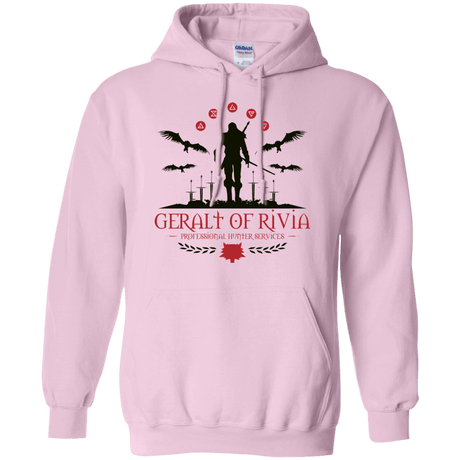 Sweatshirts Light Pink / Small The Witcher 3 Wild Hunt Pullover Hoodie