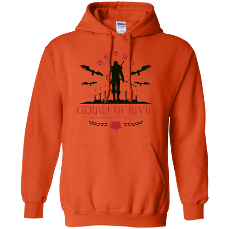 Sweatshirts Orange / Small The Witcher 3 Wild Hunt Pullover Hoodie