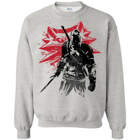 Sweatshirts Ash / Small The witcher sumi-e Crewneck Sweatshirt