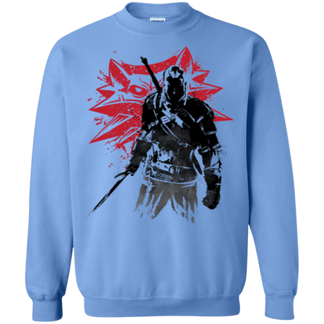 Sweatshirts Carolina Blue / Small The witcher sumi-e Crewneck Sweatshirt