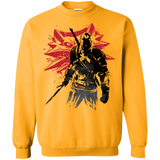 Sweatshirts Gold / Small The witcher sumi-e Crewneck Sweatshirt