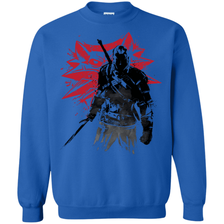 Sweatshirts Royal / Small The witcher sumi-e Crewneck Sweatshirt