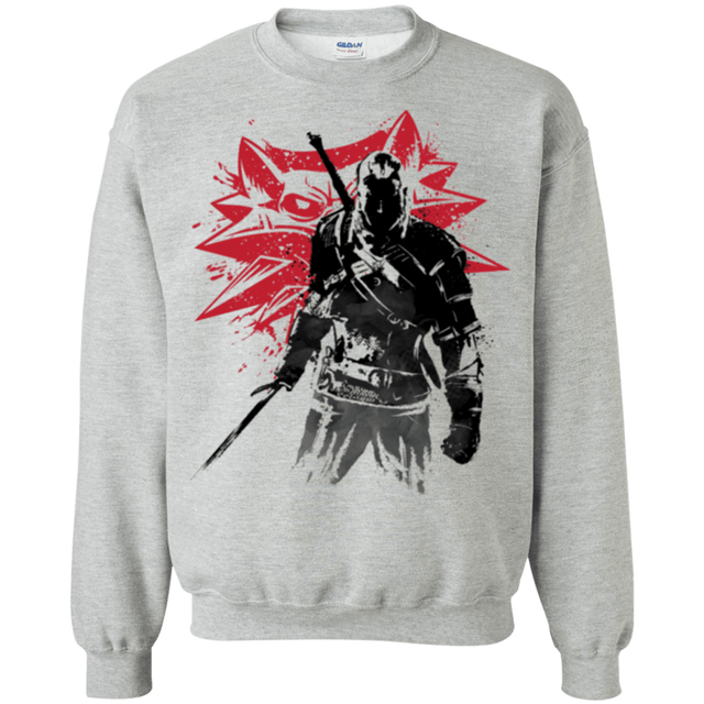 Sweatshirts Sport Grey / Small The witcher sumi-e Crewneck Sweatshirt