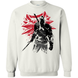 Sweatshirts White / Small The witcher sumi-e Crewneck Sweatshirt
