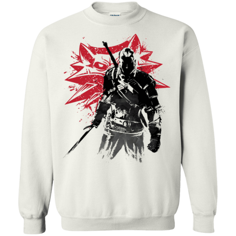 Sweatshirts White / Small The witcher sumi-e Crewneck Sweatshirt