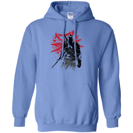 Sweatshirts Carolina Blue / Small The witcher sumi-e Pullover Hoodie