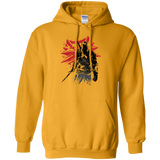 Sweatshirts Gold / Small The witcher sumi-e Pullover Hoodie