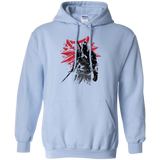 Sweatshirts Light Blue / Small The witcher sumi-e Pullover Hoodie
