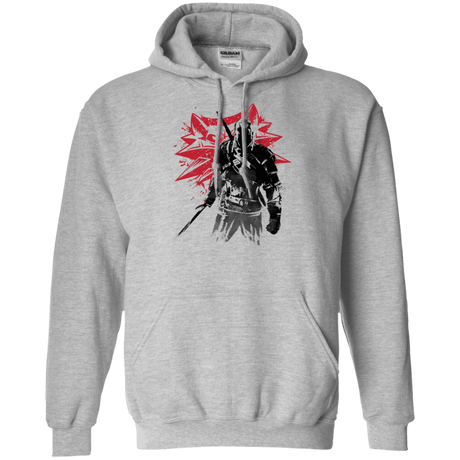 Sweatshirts Sport Grey / Small The witcher sumi-e Pullover Hoodie