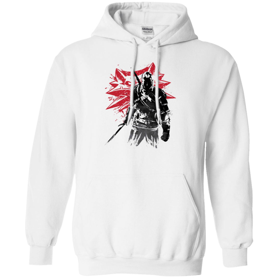 Sweatshirts White / Small The witcher sumi-e Pullover Hoodie