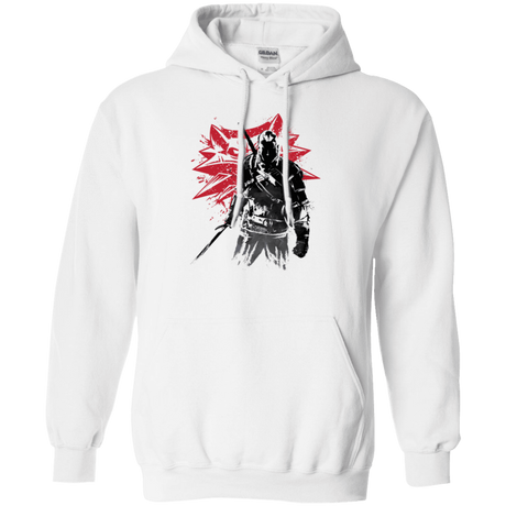 Sweatshirts White / Small The witcher sumi-e Pullover Hoodie