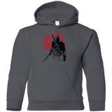 Sweatshirts Charcoal / YS The witcher sumi-e Youth Hoodie