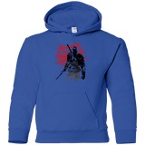 Sweatshirts Royal / YS The witcher sumi-e Youth Hoodie