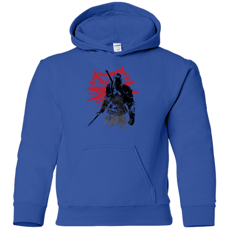 Sweatshirts Royal / YS The witcher sumi-e Youth Hoodie