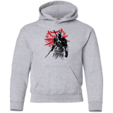 Sweatshirts Sport Grey / YS The witcher sumi-e Youth Hoodie