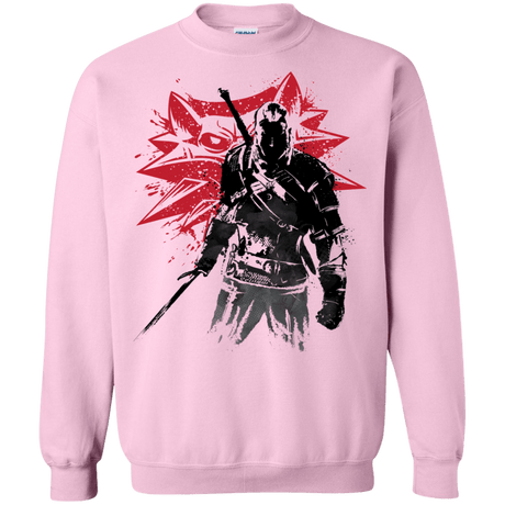 Sweatshirts Light Pink / Small The Witcher Sumie Crewneck Sweatshirt