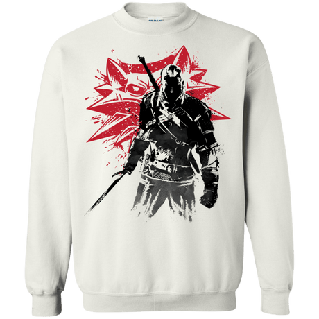 Sweatshirts White / Small The Witcher Sumie Crewneck Sweatshirt